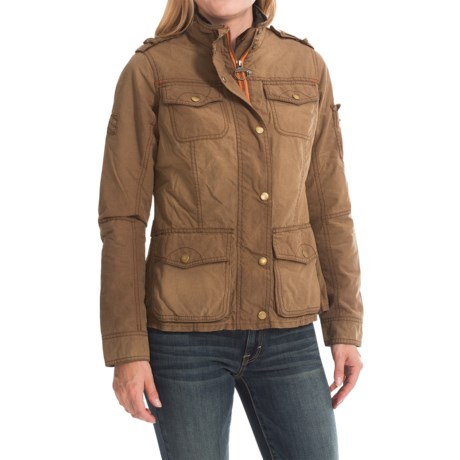 Barbour Churchill Utility Jacket - Waxed Cotton (For Women)