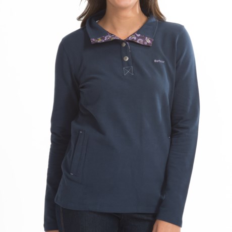 Barbour Stretch Cotton Shirt - Long Sleeve (For Women)