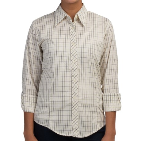 Barbour Cotton Button Front Shirt - Long Sleeve (For Women)