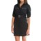 Barbour Cotton Knee-Length Dress - Long Sleeve (For Women)