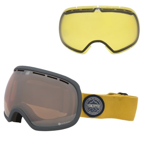 VonZipper Von Zipper Fishbowl Shift Into Neutral Snowsport Goggles - Interchangeable Lens, Recycled Materials