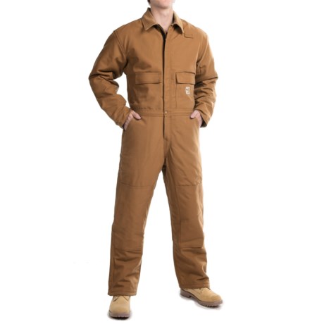 Carhartt Flame-Resistant Duck Coveralls - Insulated (For Big and Tall Men)