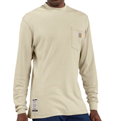 Carhartt FR Flame-Resistant T-Shirt - Long Sleeve (For Big and Tall Men)