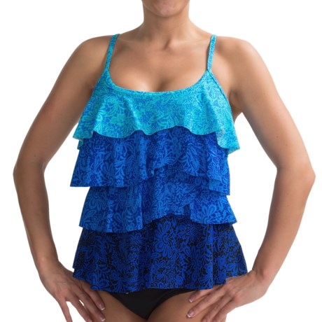 Miraclesuit Lace Odyssey Tiering Up Tankini (For Women)