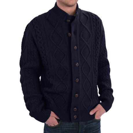 Barbour Kirktown Lambswool Sweater - Button Front (For Men)