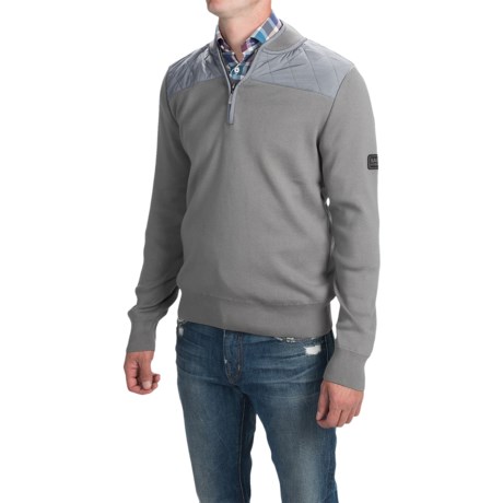Barbour International Velocity Sweater - Zip Neck (For Men)