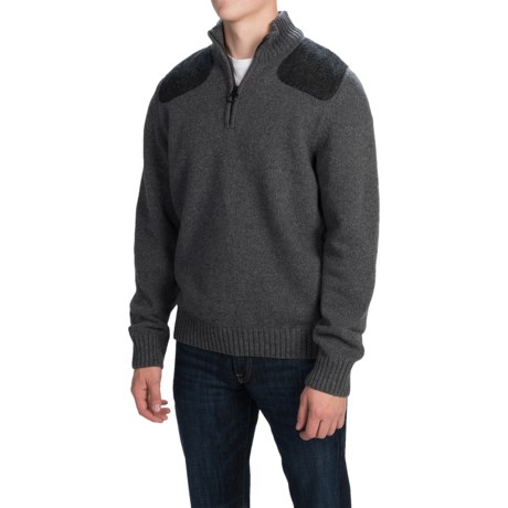 Barbour Weymouth Tweed Sweater - Zip Neck (For Men)