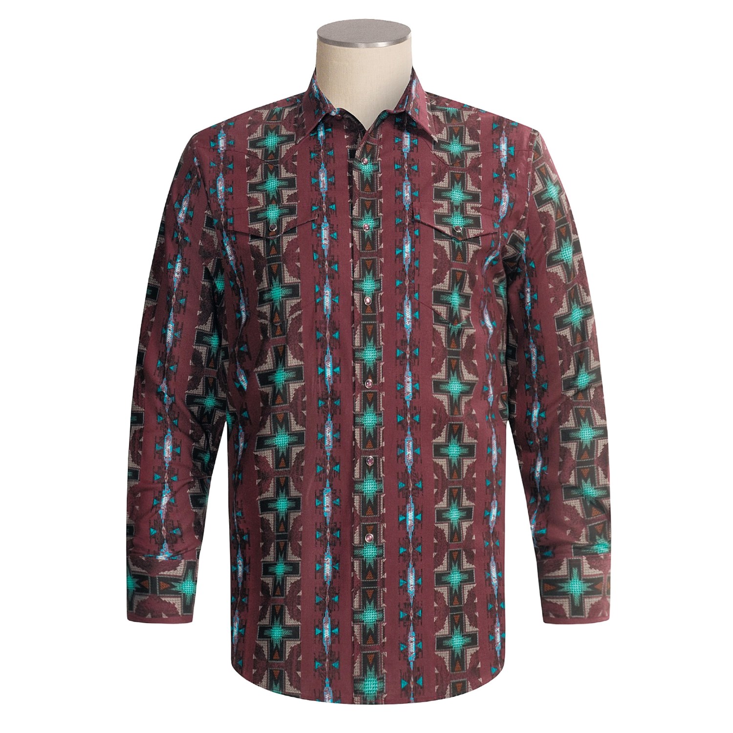 Panhandle Slim Aztec Print Shirt (For Men) 87863 - Save 68%