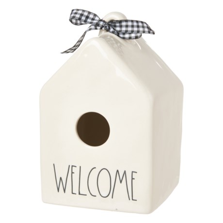 Rae Dunn Welcome Square Birdhouse