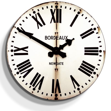 Newgate Clocks Newgate Bordeaux Wall Clock - 20”