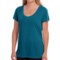 New Balance V-Neck T-Shirt - Short Sleeve (For Women)