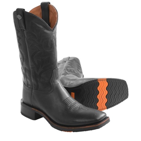 Harley-Davidson Stockwell Western Motorcycle Boots - 11” (For Men)