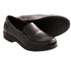 Skechers Caviar Three Work Shoes - Leather, Slip-Ons (For Women)