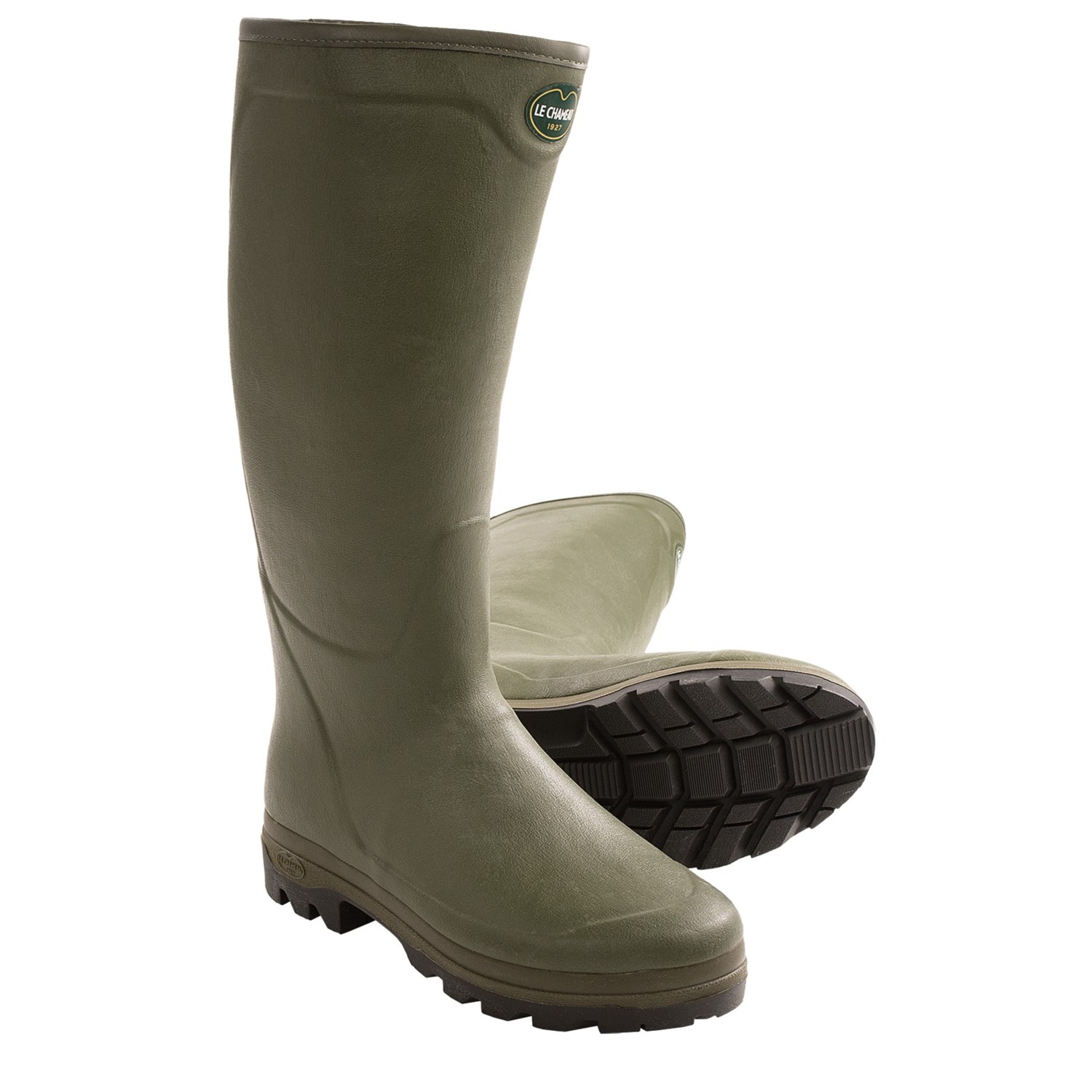 Le Chameau Country Fur XL Rubber Boots (For Men) 8830N - Save 68%