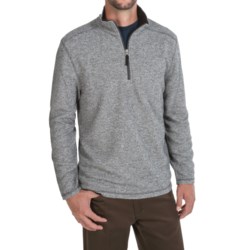 White Sierra Echo Sweater - Zip Neck (For Men)