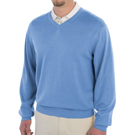 Smith & Tweed Cotton-Cashmere-Silk Sweater (For Men)