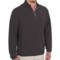 Smith & Tweed Microfleece Pullover Shirt - Zip Neck, Long Sleeve (For Men)
