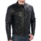 Mossi Cruiser Premium Leather Jacket (For Men)