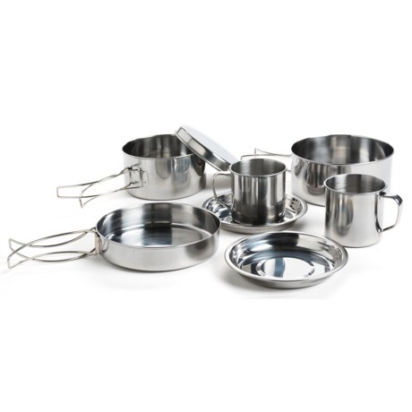 Jacob Bromwell Stainless Steel Camping Cookware Set