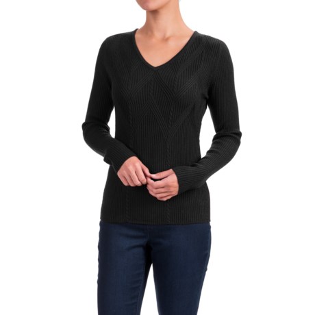 Krimson Klover Wild Hearts Sweater - Wool, V-Neck (For Women)