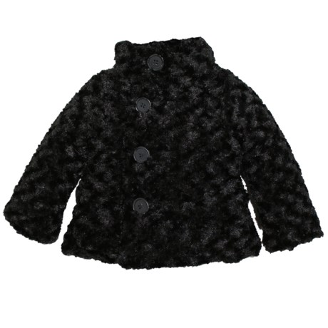 Onekid One Kid Plush Faux-Fur Coat - Insulated (For Girls)