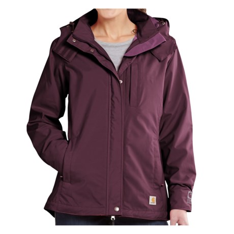 Carhartt Cascade Rain Jacket (For Women) 8865T