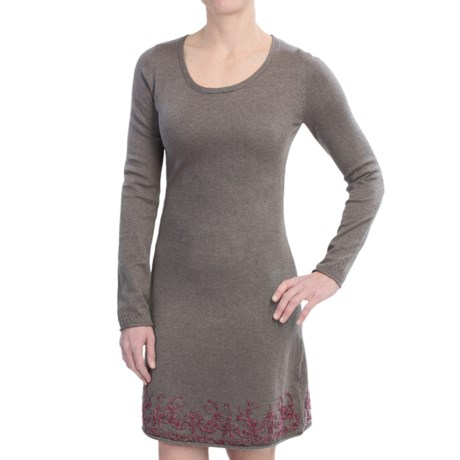 Aventura Clothing Verona Dress - Organic Cotton-Cashmere-Angora, Long Sleeve (For Women)