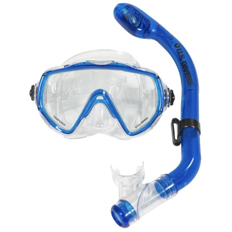 U.S. Divers Dundee Mask and Keiki Snorkel Set (For Youth)