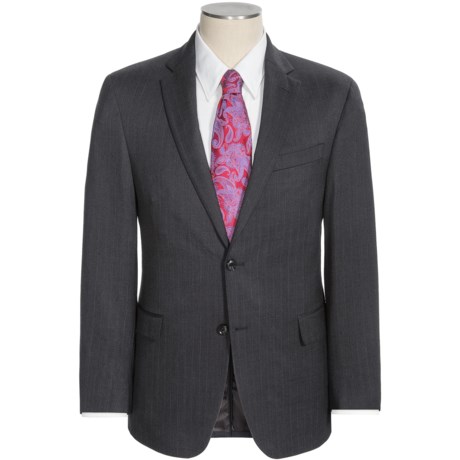 Palm Beach Jim Stripe Suit - Stretch Wool Blend (For Men)