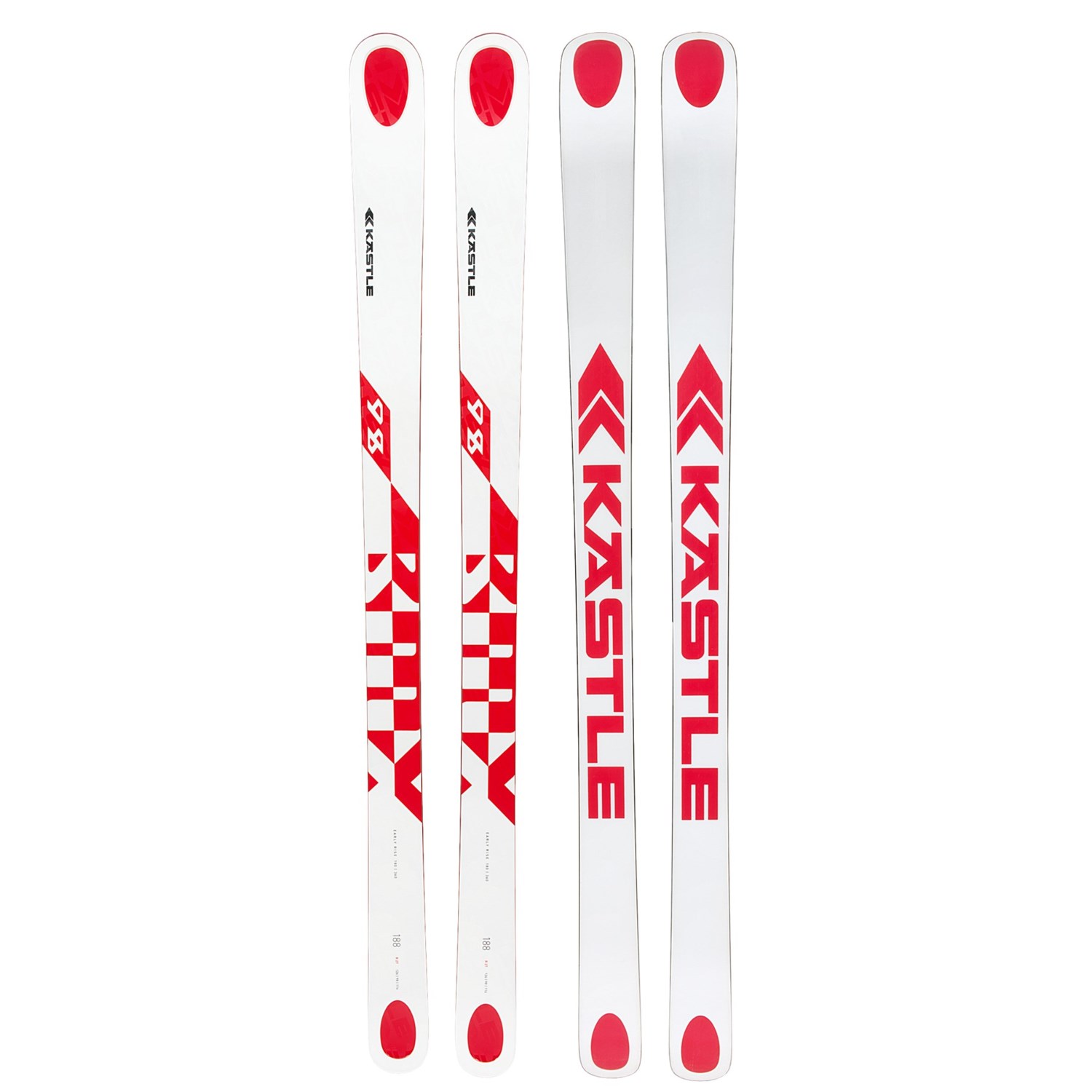 Kastle BMX98 Alpine Skis 8892X 56