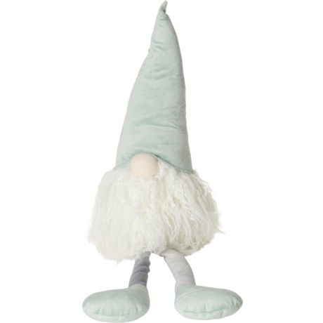 Winter Dreams Fabric Gnome with Velvet Hat Shelf Sitter - 24”