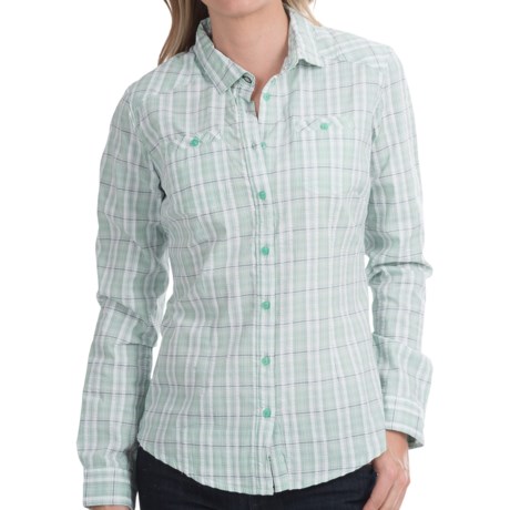 Mountain Hardwear TrinaLake Plaid Shirt - UPF 15, Long Sleeve (For Women)