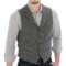 Allen Edmonds Herringbone Vest - Wool (For Men)