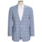 Allen Edmonds Blue Plaid Sport Coat - Linen-Cotton (For Men)