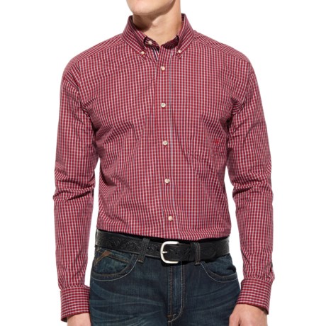 Ariat Wayne High-Performance Shirt - Button Front, Long Sleeve (For Men)