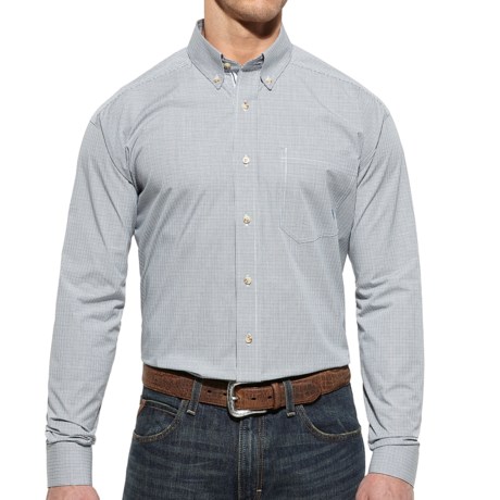 Ariat Washoes High-Performance Shirt - Button Front, Long Sleeve (For Men)