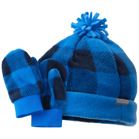 Columbia Sportswear Frosty Fleece Beanie Hat and Mitten Set (For Toddlers)