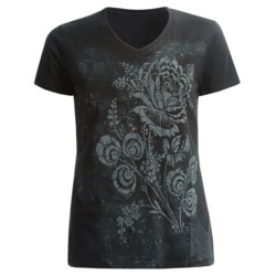Hanes Screenprint T-Shirt - Cotton, Short Sleeve (For Women)