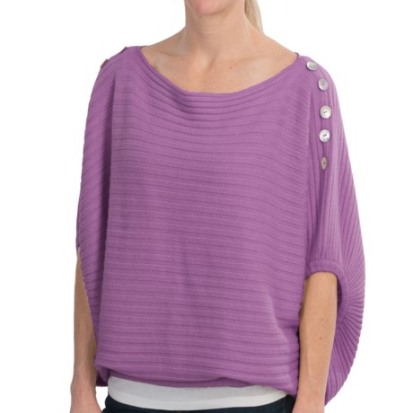Brodie Cashmere Sweater - Short Sleeve (For Women)