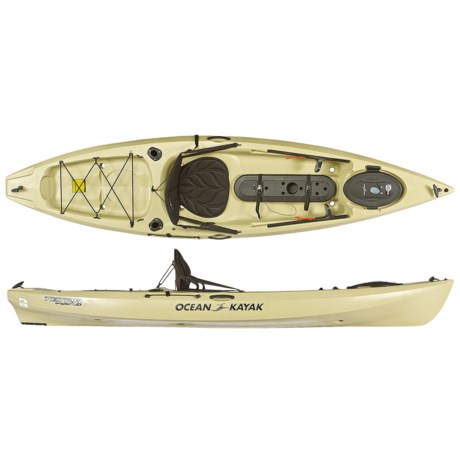 Ocean Kayak Tetra 10 Angler Kayak - 10’8”, Sit-on-Top
