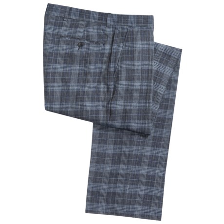 Bullock & Jones Linen Plaid Pants (For Men)