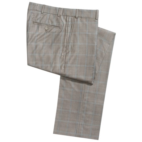 Bullock & Jones Liam Glen Plaid Pants - Wool (For Men)