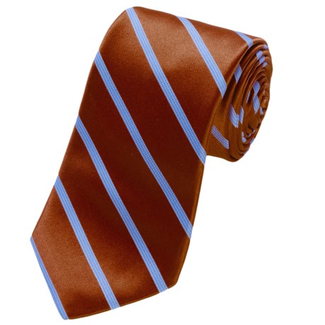 Ike Behar Fancy Stripe Silk Tie (For Men)