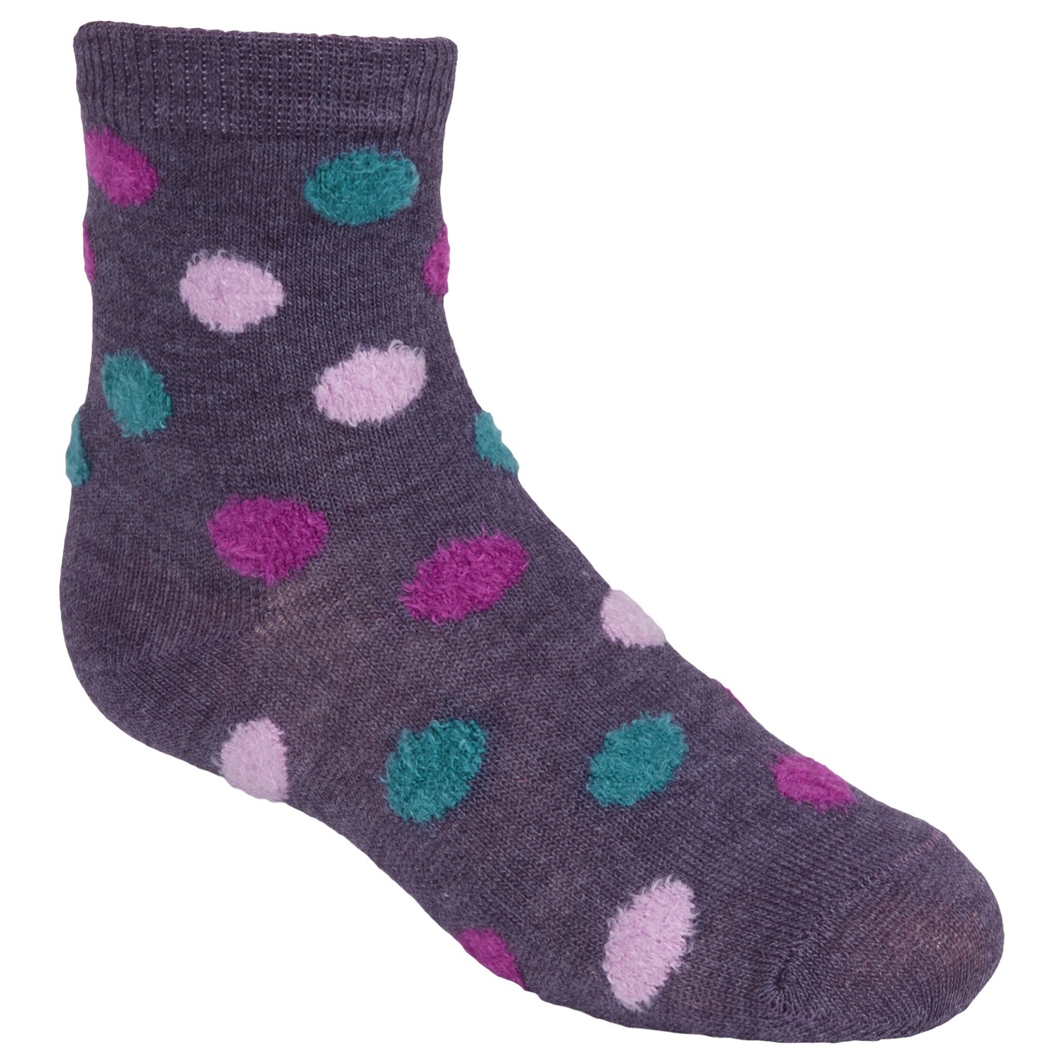 Country Kids Fuzzy Dot Socks (For Little Girls) 8995J - Save 75%
