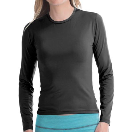 Hot Chillys Pepper Stretch Base Layer Top - Midweight, Crew Neck, Long Sleeve (For Women)