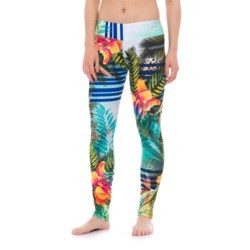 Hot Chillys MTF4000 Printed Leggings - Midweight (For Women)