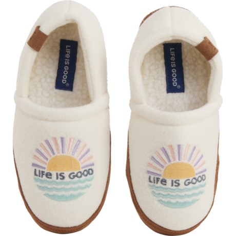 Life is Good® Boys and Girls Sunshine Slippers