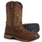 Tony Lama Anchor 11” Pull-On Western Work Boots - Waterproof, Wide Square Toe (For Men)