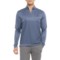 adidas Textured Zip Neck Shirt - Long Sleeve