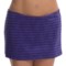 Aqua Soleil Textured Cover-Up Skirt (For Women)